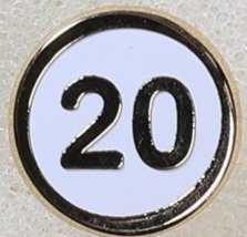 B018 - Distance Insert 20m 122cm Face