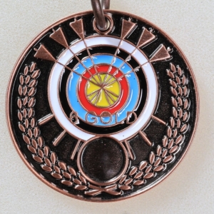 B001 6 Gold Blank Bronze (Club)