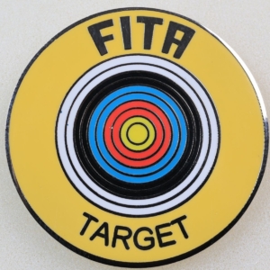 W029 - World Archery Gold Target Award Gold